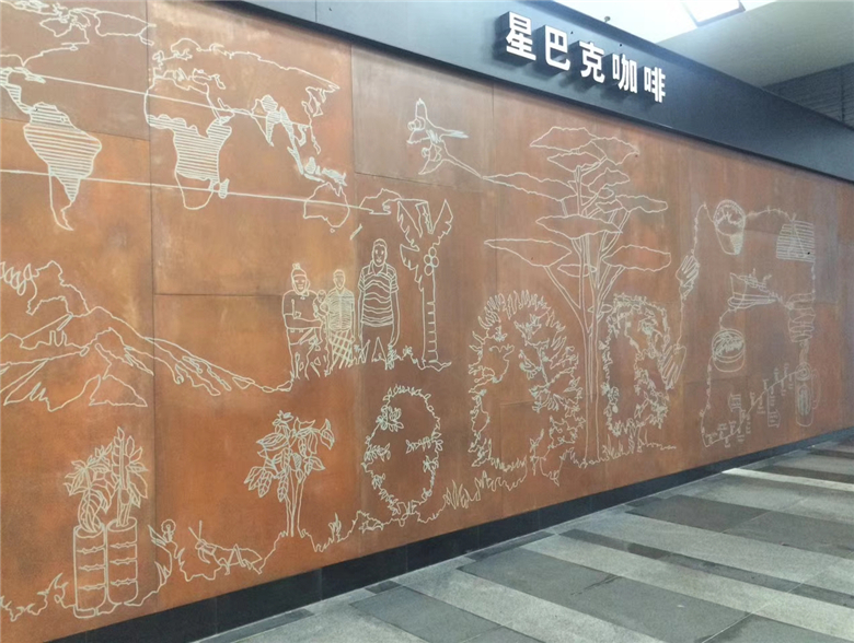 莘县耐候钢幕墙